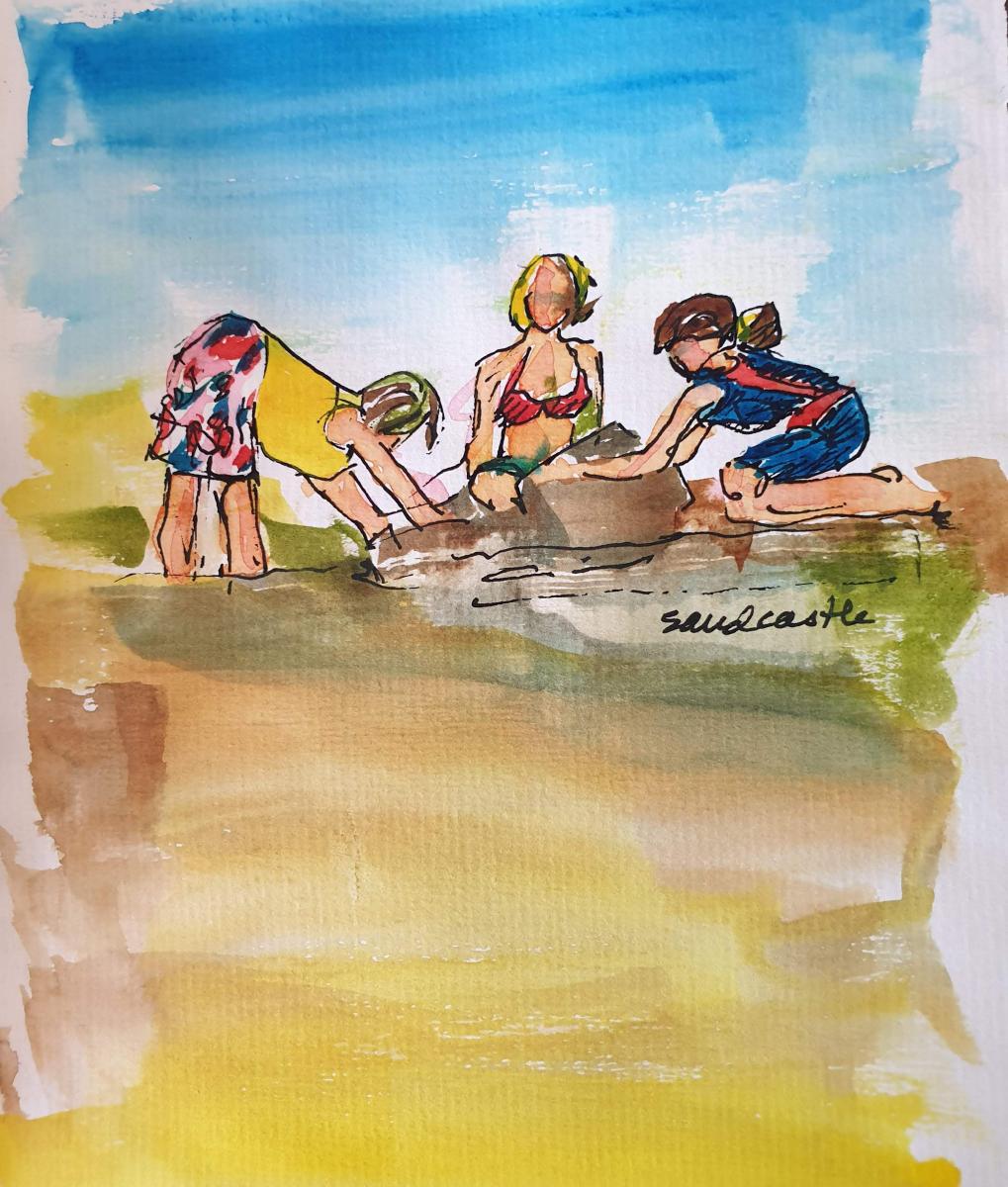 "Sandcastle," Private collection, Sydney, Australia