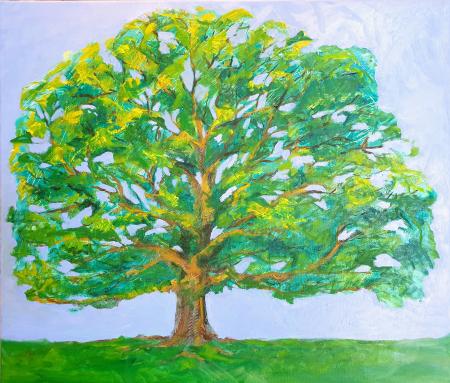 "Winter Sketched," oil on canvas, oil on canvas, private collection, Sydney